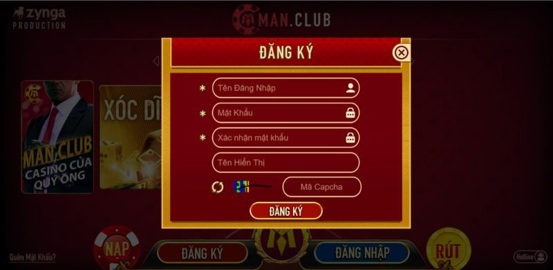 Hướng dẫn tải game bài Man Club cho Android và IOS